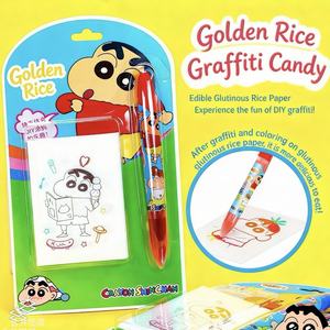 Papel de Arroz Comestible Decorado con Caramelos y Letras Personalizadas para Niños, Azúcar Líquido Escribible Multicolor 8g para Niños, Venta al por Mayor - Product Image 1