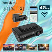 Caméra embarquée Android Wi-Fi haute technologie 4K avec carte SD 128 Go, enregistrement 24h/24, caméra avant et intérieure 4K