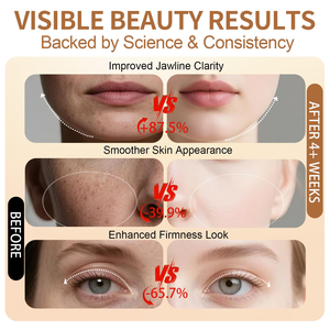 Heated Warm <b>Vibration</b> Eye Face Massager <b>Wand</b> Pen Electric Anti-Aging Firm Skin Tool Home Use Enhances Lip Skin Tightening - Product Image 3