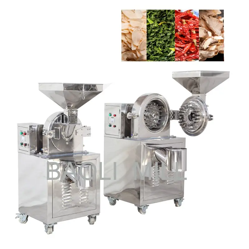 Baharat biber değirmeni makinesi Paprika tozu taşlama makinesi
