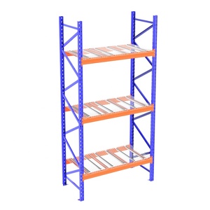 Système de rayonnage à palettes robuste avec revêtement en poudre Shibang, avec grille métallique pour entrepôt industriel - Product Image 2
