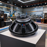 LF18X400 Haut-parleur de scène professionnel 18 pouces en aluminium, woofer 2000W avec bobine vocale de 4 pouces, pour audio de performance, OEM