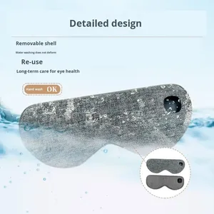 Máscara de Ojos con Calefacción y Carga USB, Bloquea la Luz, para Aliviar la Fatiga, Vapor Caliente, Masajeador Portátil para el Cuidado de los Ojos - Product Image 5