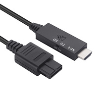 Câble adaptateur N64 vers HDMI 1M pour consoles de jeux SNES NGC SFC N64
