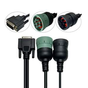 สายแยก Y แบบ AOTAI OBD เป็น Type <span class=keywords><strong>2</strong></span> สีเขียว 9 พิน J1939 และ 6 พิน J1708 สำหรับการวินิจฉัยรถบรรทุกดีเซล - Product Image 1