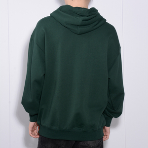 Sudaderas con capucha extragrandes blancas de algodón suave y grueso, cómodas, con logotipo personalizado, sudadera con capucha de manga larga lisa de alta calidad - Product Image 2