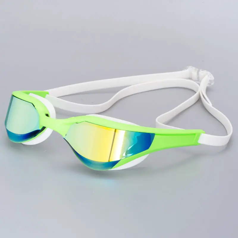 Best racing swimming goggles for adults open water outdoor mirrored triathlon swimming goggles