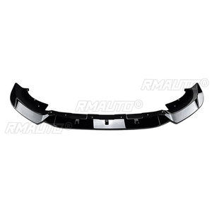 3Pcs Front Bumper Separator Bumper Lip Body Kit Spoiler <b>Splitter</b> ABS Gloss Black for BMW X3 G01 Pre-Lci 2018-2021 Car Styling - Product Image 3