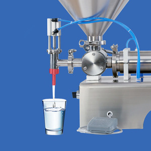 Máquina de llenado de líquidos semiautomática Máquina tapadora semiautomática Máquina de llenado de líquidos de un solo cabezal semiautomática Marca NP - Product Image 2