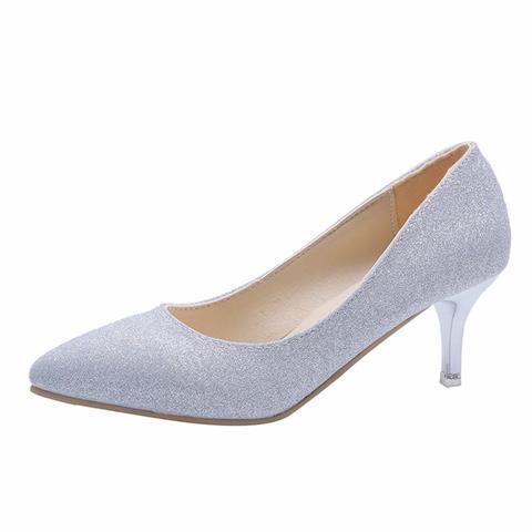 Argento / Tacco 6 cm