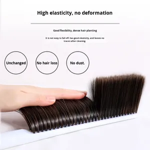 Brosse de nettoyage pour table de billard et de snooker TNSZ <span class=keywords><strong>Taini</strong></span>, pour enlever la poussière des joints, durable, en bois, pour nettoyer la boîte de 1/2 queue - Product Image 1