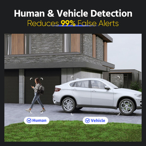 Système de caméra bullet <span class=keywords><strong>ANNKE</strong></span> HD 6 pièces 12MP, détection de mouvement intelligente, vision nocturne IR et lumière blanche, kit NVR pour la sécurité extérieure CCTV - Product Image 3