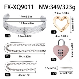 Gothic Fetish Gear for Adult Sex Cosplay Metal <b>Collar</b> for Couple Slave Game Stainless Steel Locking Choker with Traction Leather - Product Image 6