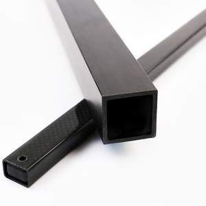 Tubo Cuadrado de Fibra de Carbono Guangwei 100x100x2mm de Alta Resistencia para Uso Industrial - Product Image 3