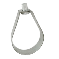 Système d'arrosage anti-incendie, colliers de suspension en acier galvanisé pour tuyaux, diamètre 1/2"-8", épaisseur 0,9-2 mm