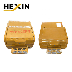Boîte à outils pour excavatrice Cat349GC, panneau de boîte à outils en tôle pour CAT 350 352, pièces de rechange pour engins lourds Caterpillar - Product Image 1