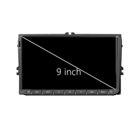 9 pouces 2 Din FM stéréo GPS voiture Android écran tactile intégré aide à l'inversion fonction écran partagé USB carte SD 1 an de RAM