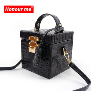 <span class=keywords><strong>Sac</strong></span> à main tendance pour femme, <span class=keywords><strong>sac</strong></span> à bandoulière, <span class=keywords><strong>sac</strong></span> fourre-tout, couleurs unies, <span class=keywords><strong>sac</strong></span> à bandoulière, motif crocodile, sacs à main en acrylique, <span class=keywords><strong>sac</strong></span> boîte pour femmes - Product Image 4