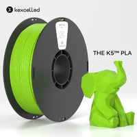 Filament Kexcelled PLA K5 gris bleu 175 mm 285 mm 1 kg 3 kg 5 kg
