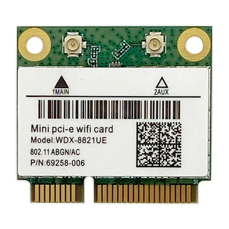 RTL8821CE 802.11AC Wi-Fi 433Mbps BT 4.2 WIFI model BT4.2 2.4GHz 5GHz dual-band mini PCIe wifi CARD RTL8821 For DELL ACER ASUS