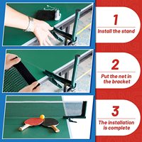 TTN03 filet de Tennis de Table personnalisé, ensemble de filet de Tennis de Table, ensemble de filet de Ping-Pong filet de Tennis de Table Portable