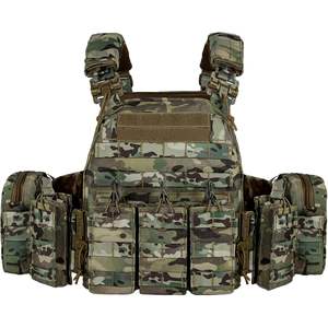 Chaleco táctico VAv YAKEDA con sistema PALS Molle de liberación rápida y ajustable para caza al aire libre y equipo de supervivencia. - Product Image 1