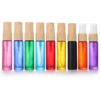 Flacon pulvérisateur de luxe 10 ml en verre dégradé coloré avec bouchon à vis, atomiseur de parfum, échantillons testeurs