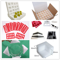Insertion d'emballage en mousse personnalisée écologique de haute qualité directe d'usine Inserts d'emballage en mousse de polyéthylène expansé EPE pour boîtes