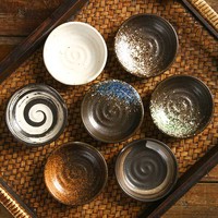 Mini-bols à sauce en céramique, assiettes à sushi, vaisselle de style japonais, bols à épices, à soja, à vinaigre, à dessert, mini-bols à sauce en porcelaine pour la cuisine