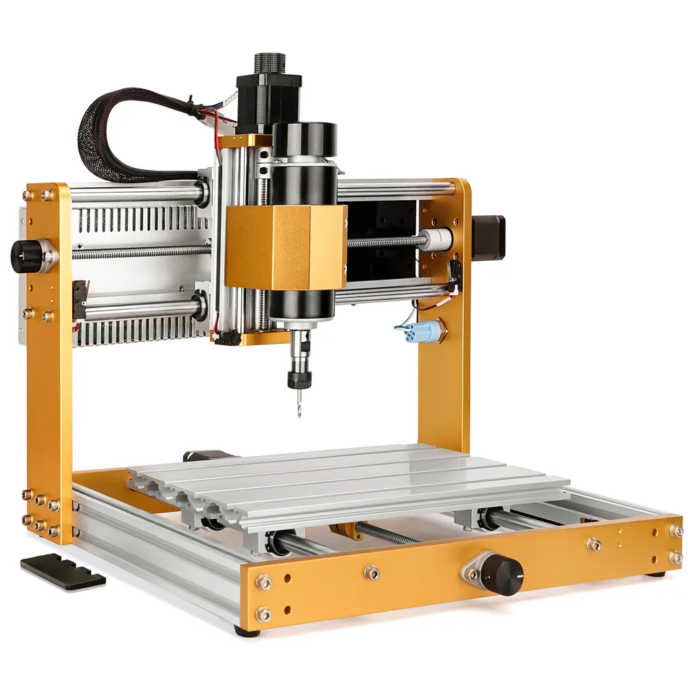 Yeni LY CNC 3018 artı 3018 Pro Max V2.0 masaüstü ahşap CNC Router oymacı gravür kiti 52MM mili tutucu destek lazer 5.5W 10W