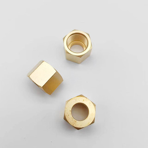 น็อตเกลียวในทองเหลือง M16x1.5 ขนาด 1/2 นิ้ว สำหรับข้อต่อวาล์วลดแรงดันแก๊ส - Product Image 1