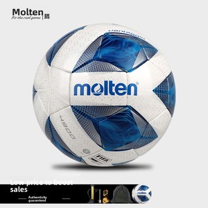 ลูกฟุต<span class=keywords><strong>บอล</strong></span>แท้ Molten เบอร์ 5 มาตรฐานสำหรับการฝึกซ้อมและการแข่งขันที่ได้รับการรับรอง สำหรับวัยรุ่น - Product Image 6