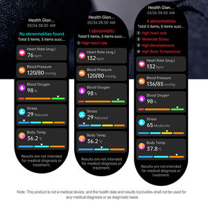 Montre connectée S201 avec assistant vocal, appels Bluetooth HD, moniteur de santé multi-systèmes, tracker d'activité physique, Relogio Smartwatch pour la <span class=keywords><strong>famille</strong></span> - Product Image 5