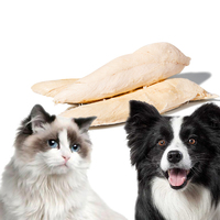 Friandises pour animaux de compagnie, poitrine de poulet lyophilisée, 100% viande, pour chiens et chats, nourriture pour animaux de compagnie riche en protéines