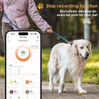 Dispositif de suivi des animaux de compagnie avec capteur de vibration, alarme de géolocalisation par satellite, historique d'itinéraire et géolocalisation, fournitures de sécurité et pour animaux