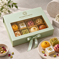 Boîte d'emballage personnalisée pour bonbons indiens, Diwali, Noël, mariage, luxe, vide, belle, boîte cadeau pour bonbons