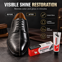 Cire de conversion matifiante et brillante Jin Yang pour cuir véritable vintage, amélioration de la surface mate des sandales, facile à nettoyer, unisexe, usage quotidien régulier