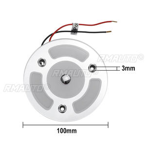 Luz LED de Doble Color, Regulable, con Interruptor Táctil para Día y Noche, 100 mm, 3000 K, 400 LM, Foco para Interior de Caravana o Barco, Lámpara de Lectura - Product Image 6