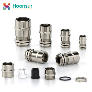 ข้อต่อสายไฟโลหะกันน้ำมาตรฐาน IP68 ขนาดพิเศษ ทำจากทองเหลือง - Product Image 1