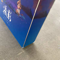 Aozhan Boîte à lumière LED publicitaire de style moderne Seg Exhibition for Pop Display Backdrop Banner for Trade Show Displays