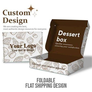 กล่องโลจิสติกส์รักษ์โลก GLY PACKAGING สำหรับการจัดส่งร้านค้าออนไลน์ กล่องไปรษณีย์ลูกฟูกแบบกำหนดเอง กระดาษคราฟท์สีชมพู - Product Image 2