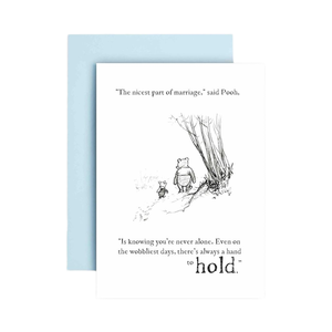 Tarjeta de Boda China de Huxters para Matrimonio de Cerditos, Amor Eterno, Manos Entrelazadas, Sr. y Sra., Recién Casados, Felices para Siempre (Mano) - Product Image 1