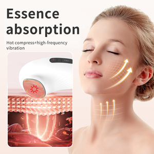 Masajeador de estiramiento facial eléctrico de doble uso, compresa fría y caliente, dispositivo de belleza para el cuidado de la piel para el hogar, fresco para reafirmar el estiramiento de la piel - Product Image 3