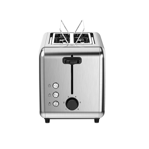 Máy nướng bánh mì Máy nướng bánh mì retro điện 1-6 cấp hộ gia đình 2 lát tự động bật lên Lò nướng bánh - Product Image 4