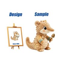 Produsen Mainan Boneka Shengye, Mainan Boneka Pangolin Custom, Boneka Hewan Isi Kapas PP untuk Toko Perlengkapan Luar Ruangan