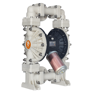 GODO BFQ-40F 1.5'' PVDF <b>Air</b> Operated Pneumatic Diaphragm <b>Pump</b> Water Chemical Transfer Machinery - Product Image 3