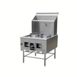 La mejor gama de cocina comercial de acero inoxidable con Wok chino para restaurantes, hoteles y suministros de cocina - Product Image 2