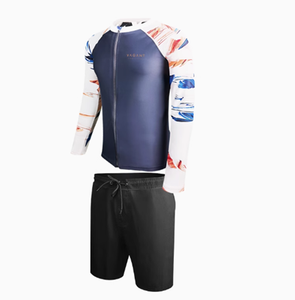 Traje de baño anti UV para hombre, traje de surf dividido, traje de neopreno para hombre, traje de medusas de secado rápido, pantalones largos de manga larga, traje de baño - Product Image 3