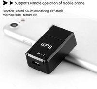 Dispositif de suivi de véhicule magnétique puissant, anti-perte, antivol, mini, portable, positionnement GPS GSM, carte SD, application IOS, localisateur