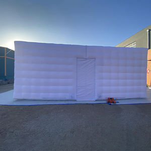 Olay kullanımı için LED dev gece kulübü ile Aero açık özel beyaz küp şişme parti çadırı - Product Image 2